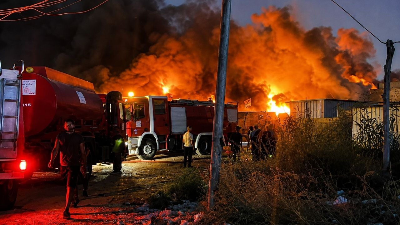 Iraq Blast : बगदादजवळ अल-डोरा पॉवर प्लांटमध्ये अज्ञात स्फोट; भीषण आग, आगीवर नियंत्रण