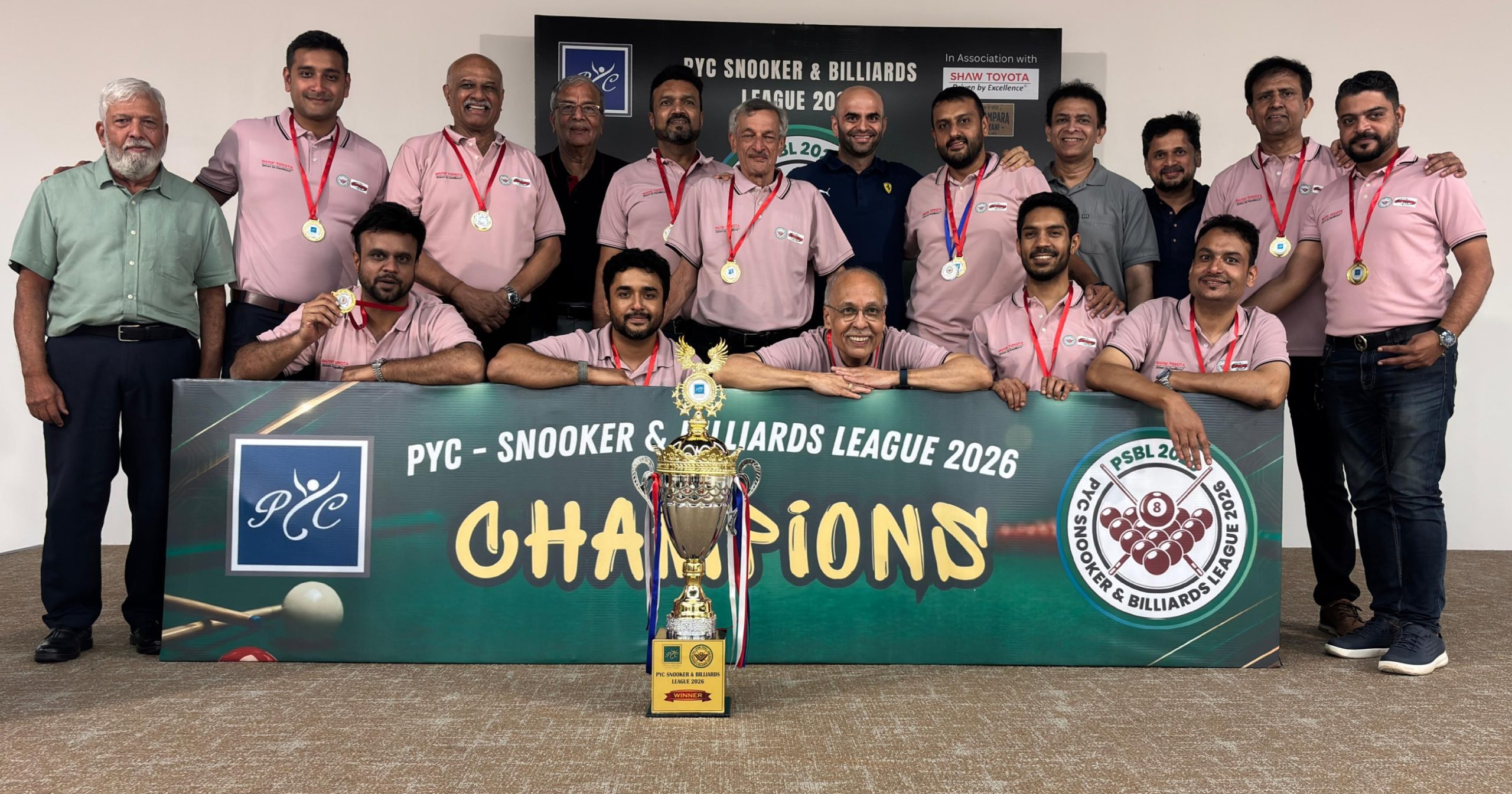 Sports News: निर्णायक थरार! ‘सुप्रीम एसेस’ने राखले वर्चस्व; PYC Snooker League ची ट्रॉफी पुन्हा उंचावली
