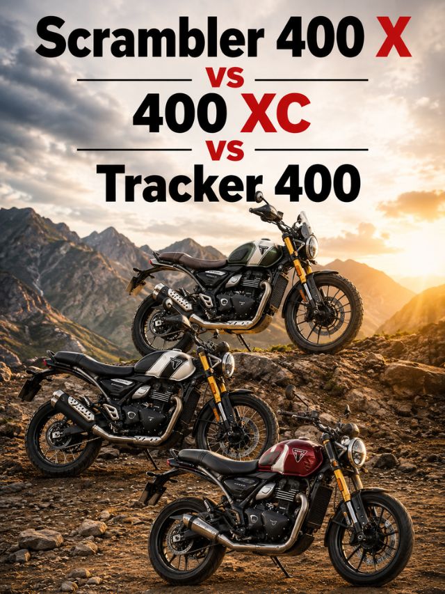 Triumph च्या 3 नवीन 400cc बाईक्समध्ये कोणती बेस्ट? जाणून घ्या फरक