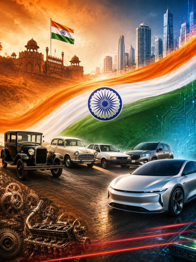 Independence Day 2026 : 1947 ते 2026 — भारताच्या Auto Industryचा भन्नाट प्रवास!