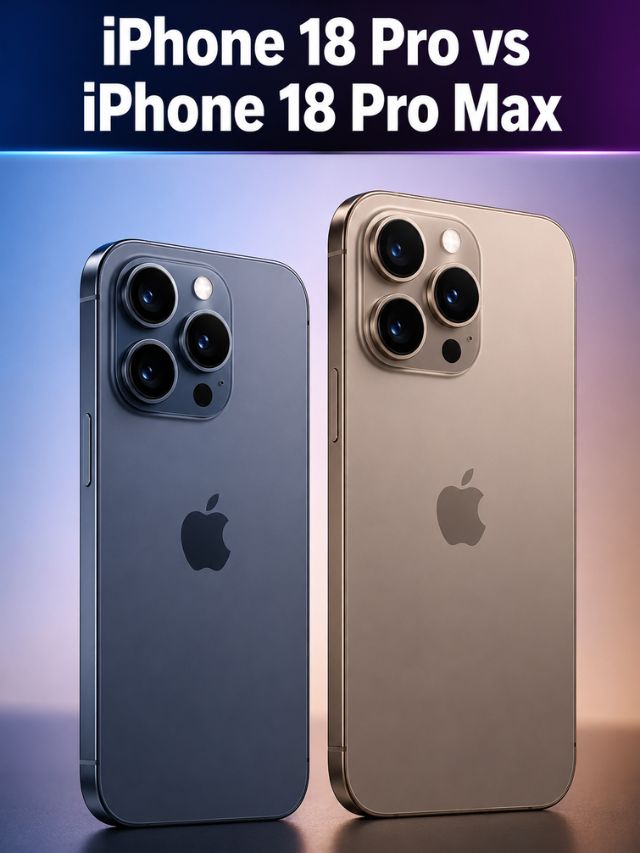 दोन्ही iPhone दिसतात सारखे, पण फरक कुठे? Pro vs Pro Max