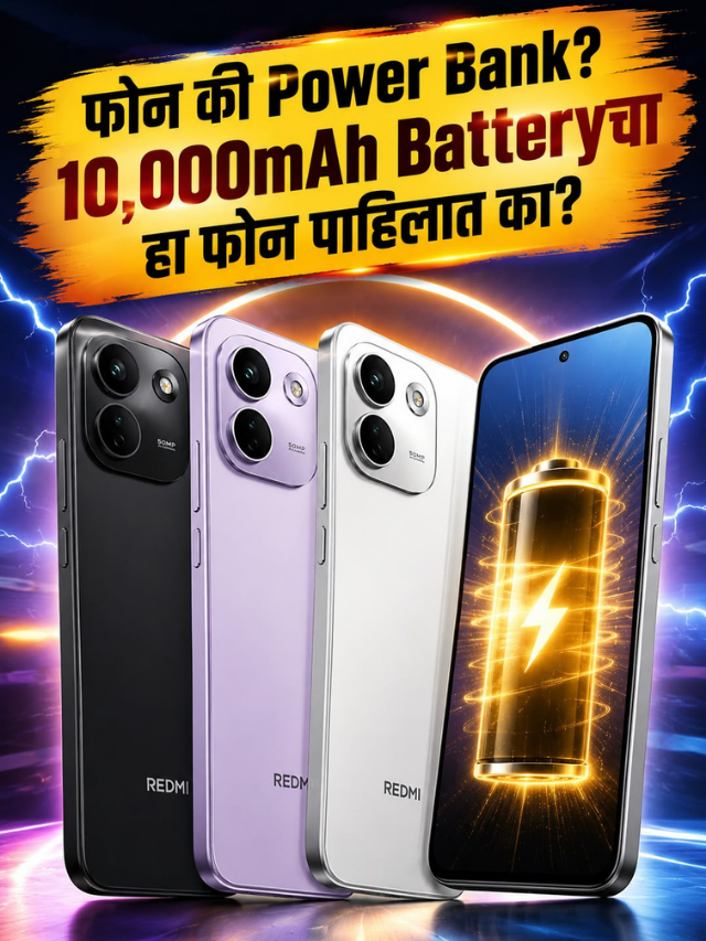 फोन की Power Bank? 10,000mAh Batteryचा हा फोन पाहिलात का?