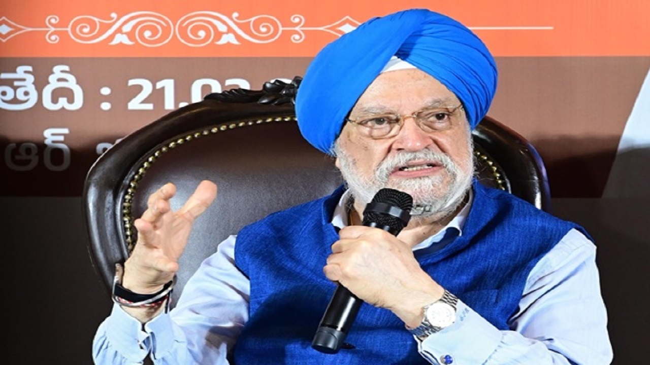 होर्मुझ संकटातही इंधनटंचाई नाही; पेट्रोलियम मंत्री हरदीप सिंग पुरी यांचा दावा