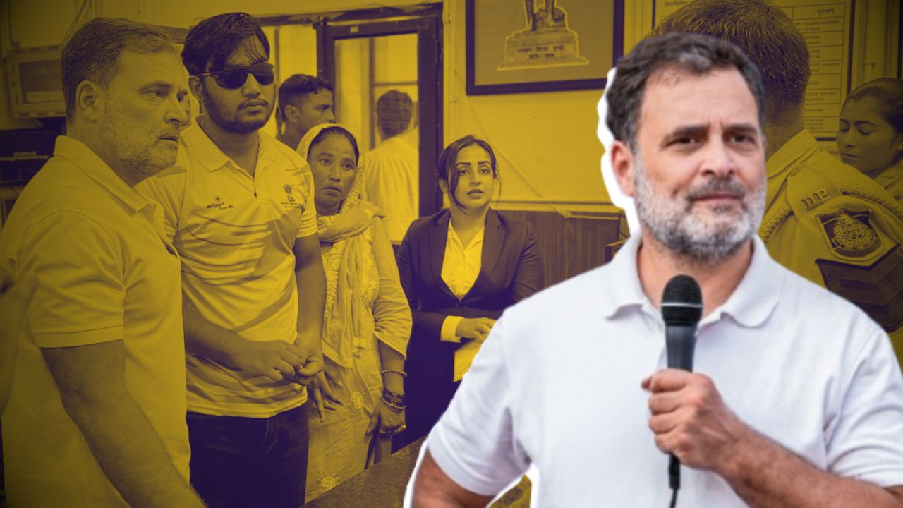 राहुल गांधींच्या 8 तासांच्या ठिय्यानंतर FIR दाखल; म्हणाले, ‘न्यायाच्या दिशेने पहिले पाऊल’
