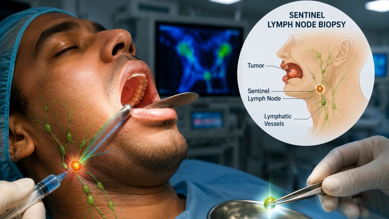 Health News :सेंटिनल लिम्फ नोड बायोप्सीमुळे तोंडाच्या कर्करोगाच्या उपचारांना नवी दिशा