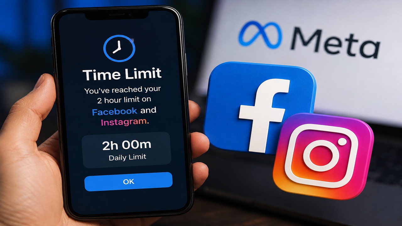 Social Media Time Limit: आता फक्त 2 तासच Facebook आणि Instagram वापरता येणार, Meta चा नवीन नियम आहे तरी काय?