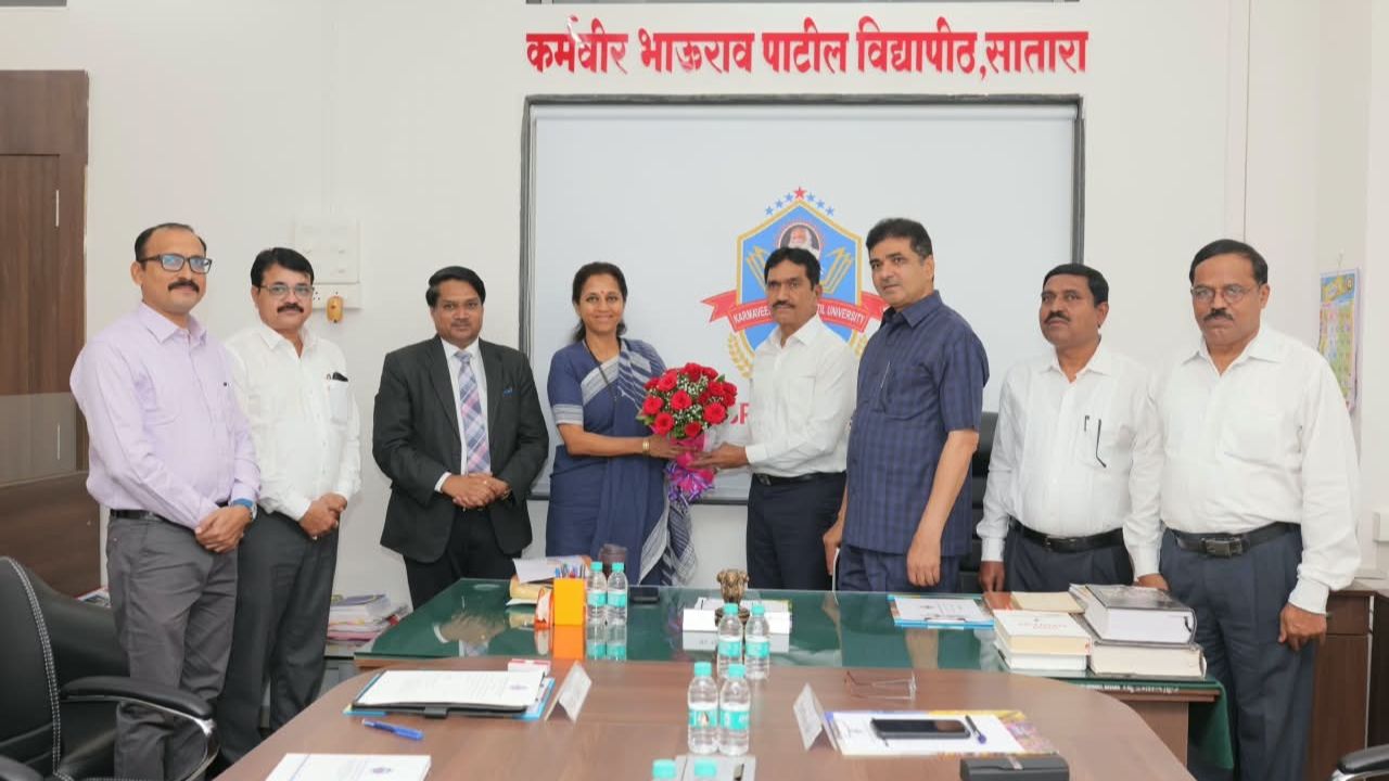 सुप्रिया सुळे यांच्या खांद्यावर नवी जबाबदारी! कर्मवीर भाऊराव पाटील विद्यापीठाच्या कुलाधिकारीपदी नियुक्ती
