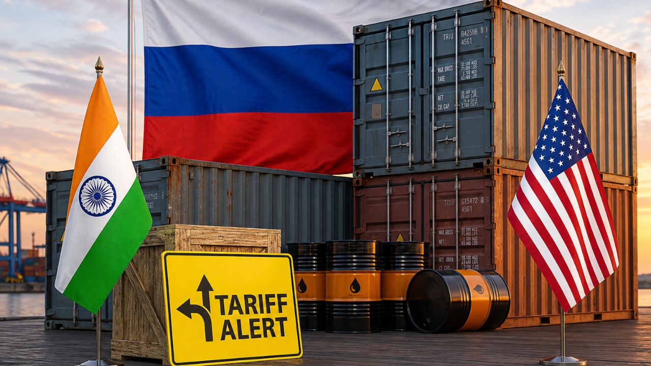 US Tariff : रशियन तेल खरेदीची शिक्षा? भारतावर 100% टॅरिफची टांगती तलवार