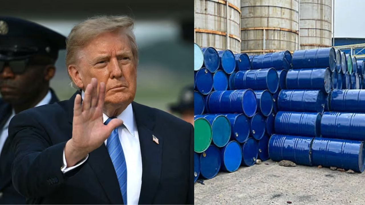 US-Venezuela: जागतिक इतिहासातील सर्वात मोठा करार! व्हेनेझुएलाच्या 65 अब्ज बॅरल तेलसाठ्यावर अमेरिकेचे नियंत्रण; ट्रम्प यांची घोषणा