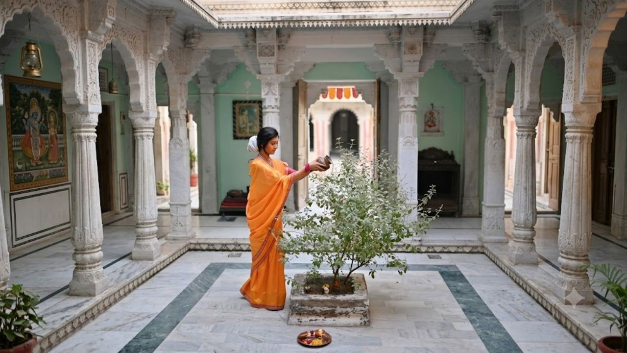 Tulsi Plant: पूर्वी घराच्या अंगणाच्या मध्यभागी तुळशीचे रोप का लावले जायचे? धार्मिक श्रद्धेसोबत रोजच्या जीवनाशीही होता संबंध