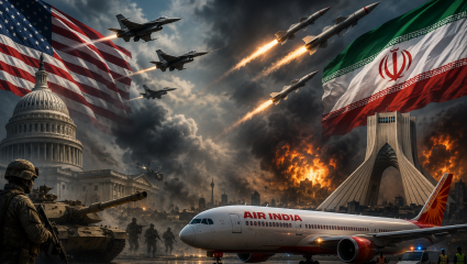 US Iran War: पाकिस्तान-ईराणच्या संकटाने Air India आणि Indigo ला जोराचा झटका! विदेशी एअरलाईन्सची मात्र चंगळ