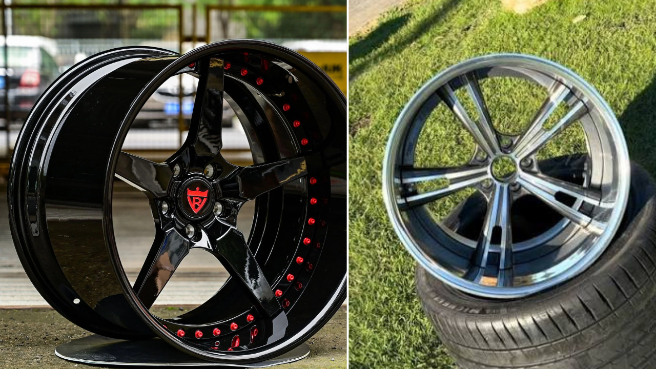५-स्पोक क्लासिक व्हील्स (Classic 5-Spoke Wheels) हा कधीही जुना न होणारा (Timeless) डिझाइन पर्याय आहे. हे डिझाइन स्वच्छ करायला सोपे असते आणि सर्व गाड्यांवर शोभते.