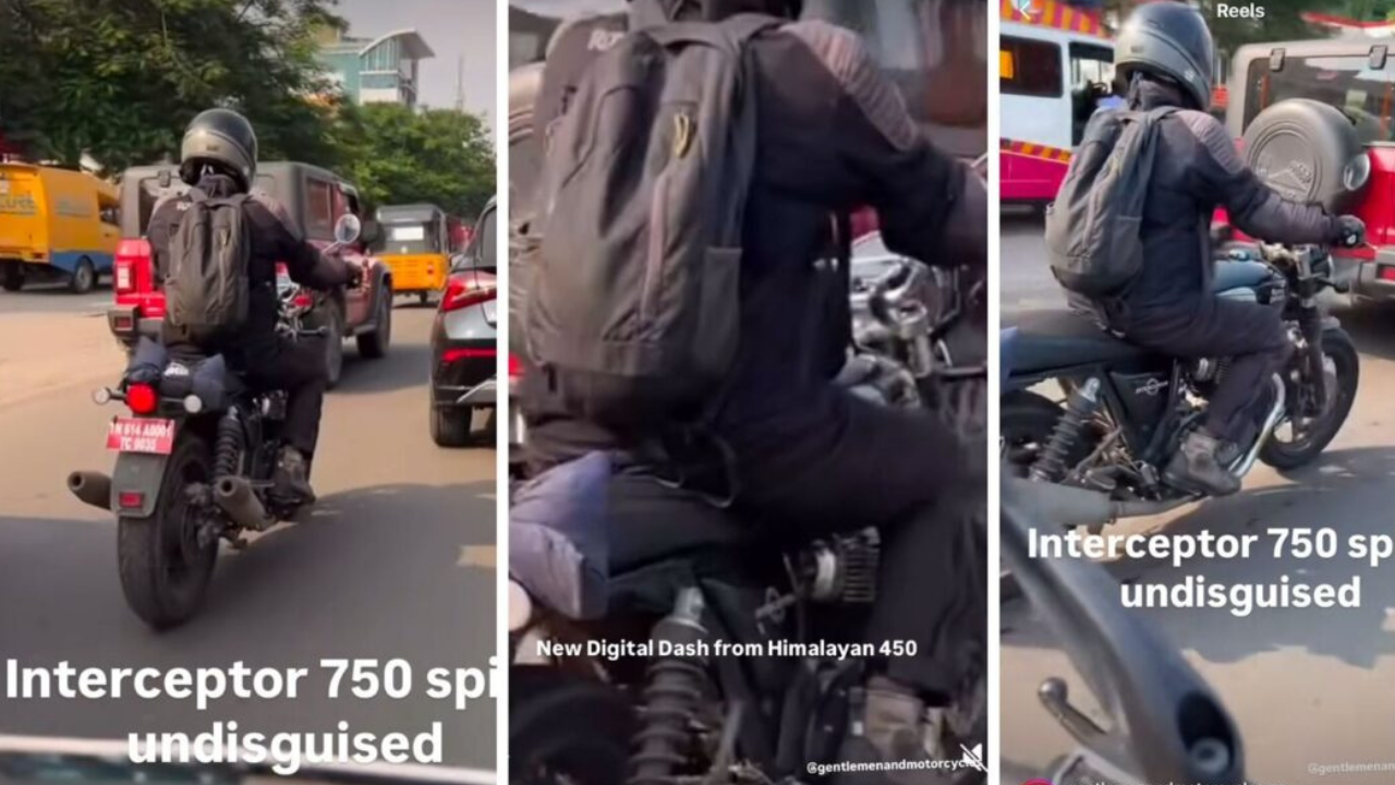 रॉयल एनफिल्ड इंटरसेप्टर ७५० (Royal Enfield Interceptor 750) प्रसिद्ध 'इंटरसेप्टर ६५०' चे हे अधिक शक्तिशाली व्हर्जन असणार आहे. ही बाइक रिलॅक्स्ड रोडस्टर लूक कायम ठेवेल, मात्र ७५०cc इंजिनमुळे तिला अधिक ताकद मिळेल. ज्यांना अ‍ॅडव्हेंचर किंवा कॅफे रेसर बाइक नको आहे, पण एक शक्तिशाली आणि आरामदायी क्लासिक बाइक हवी आहे, त्यांच्यासाठी हा उत्तम पर्याय ठरेल.