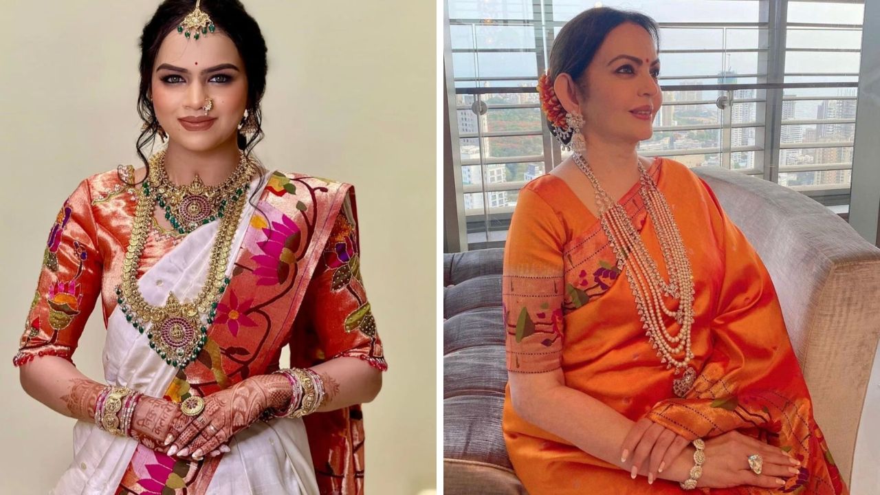 महाराष्ट्राची शान असलेली पैठणी साडी पूर्णपणे हाताने विणली जाते. अस्सल पैठणी साडीची उलटी आणि सुलटी बाजू एकसारखीच दिसते. पैठणी साडीच्या काठावर मोर, पोपट, वेगवेगळी फुलांची डिझाईन सोन्या-चांदीच्या जरीने विणकाम करून तयार केली जाते. महाराष्ट्रामध्ये पैठणी साडी विणण्याची कला २०० वर्ष जुनी आहे. अस्सल पैठणी साडीची किंमत २० हजारांपासून ते ५ लाखाहून जास्त आहे. 