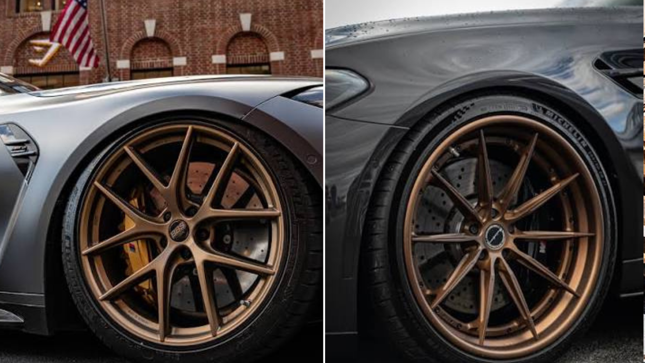 ब्रॉन्ज/गोल्डन व्हील्स (Bronze/Gold Wheels) पांढऱ्या किंवा काळ्या रंगाच्या गाड्यांवर ब्रॉन्ज किंवा गोल्ड रंगाचे व्हील्स अतिशय आकर्षक दिसतात. यामुळे गाडीला युनिक पर्सनॅलिटी मिळते.