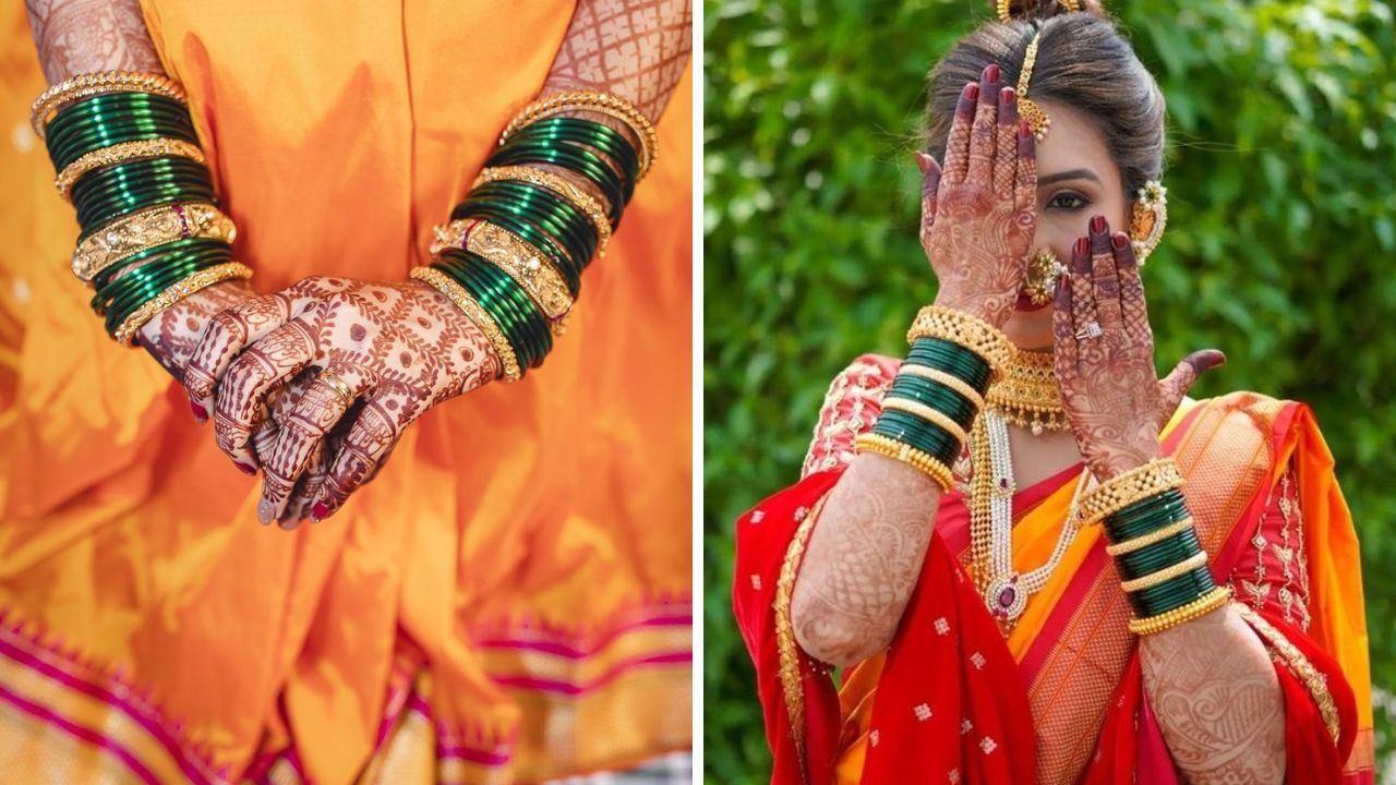 मिरर वर्क, कुंदन, स्टोन वर्क केलेल्या हिरव्या बांगड्या बाजारात सहज उपलब्ध होतात. याशिवाय तुम्ही ऑनलाईन शॉपिंग साईटवर सुद्धा हिरव्या बांगड्यांची खरेदी करू शकता.