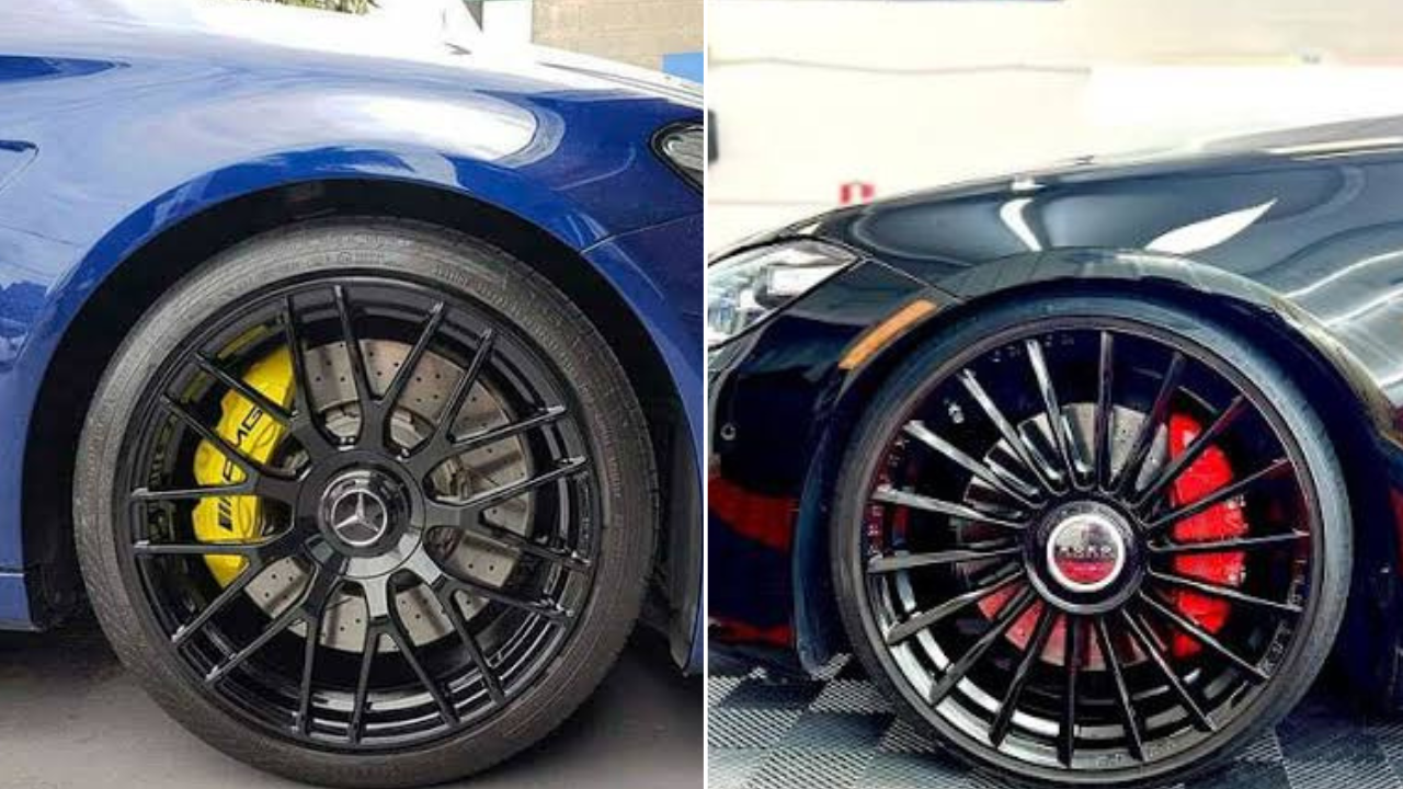 कॅलिपर पेंटिंग (Brake Caliper Paint) अलोय व्हील्सच्या मागे असणारे ब्रेक कॅलिपर्स लाल, पिवळ्या किंवा हिरव्या रंगाने पेंट केल्यास कारला सुपरकारसारखा फील मिळतो.