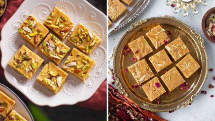 श्रावणातील सणांचा आनंद आणि गोडवा वाढवण्यासाठी झटपट बनवा रवा बेसन बर्फी, जिभेवर रेंगाळत राहील पदार्थाची चव