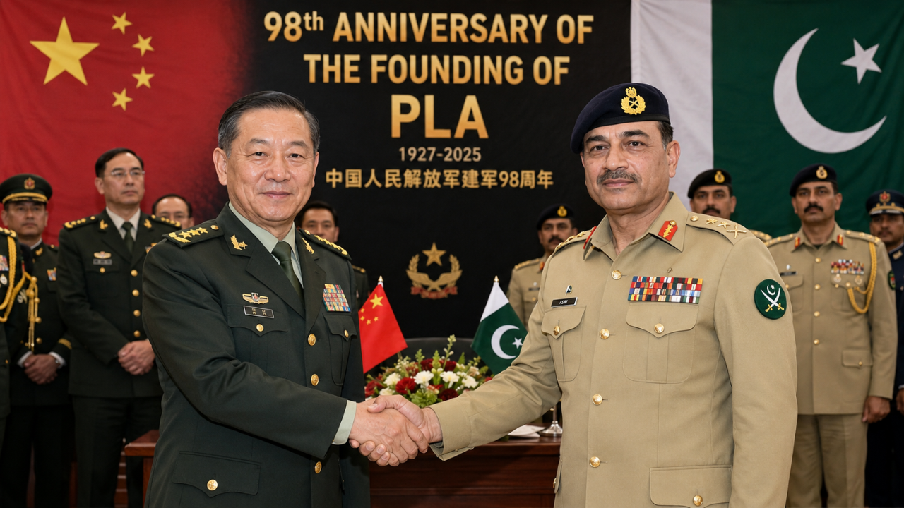 Pakistan-China : “पाकिस्तानी आणि चिनी सैन्य हे खरे मित्र”; PLA स्थापना दिनी जनरल असीम मुनीर यांची बीजिंगवर स्तुतिसुमने.