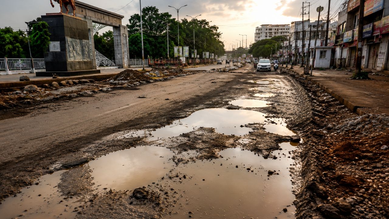 Solapur News: स्मार्ट सोलापूर सिटीवर Dirty चा लागला डाग! अंदाज समितीचा अंदाज; १२७० मीटर रस्त्यावर १५ कोटींचा खर्च