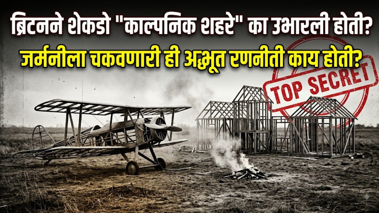 जर्मन विमानांना चकवा देण्यासाठी ब्रिटनने रचलेला ‘बनावट शहरांचा’ मास्टरप्लॅन! ब्रिटनच्या ‘ऑपरेशन स्टारफिश’ची थक्क करणारी गोष्ट