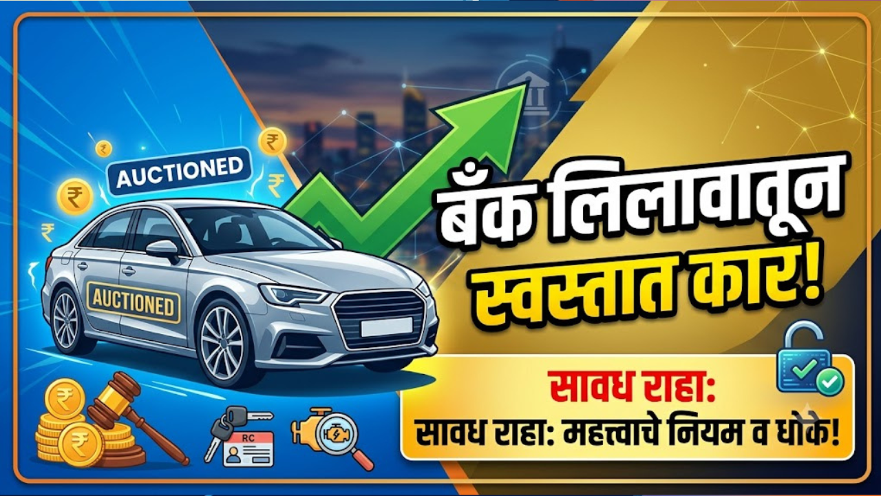 बँक लिलावातून स्वस्तात कार खरेदी करताय? जाणून घ्या महत्त्वाचे नियम आणि धोके