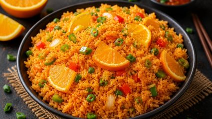 भाताला द्या हटके ट्विस्ट! संत्र्याच्या ताज्या रसापासून बनवा चटपटीत Orange Rice, नोट करून घ्या रेसिपी
