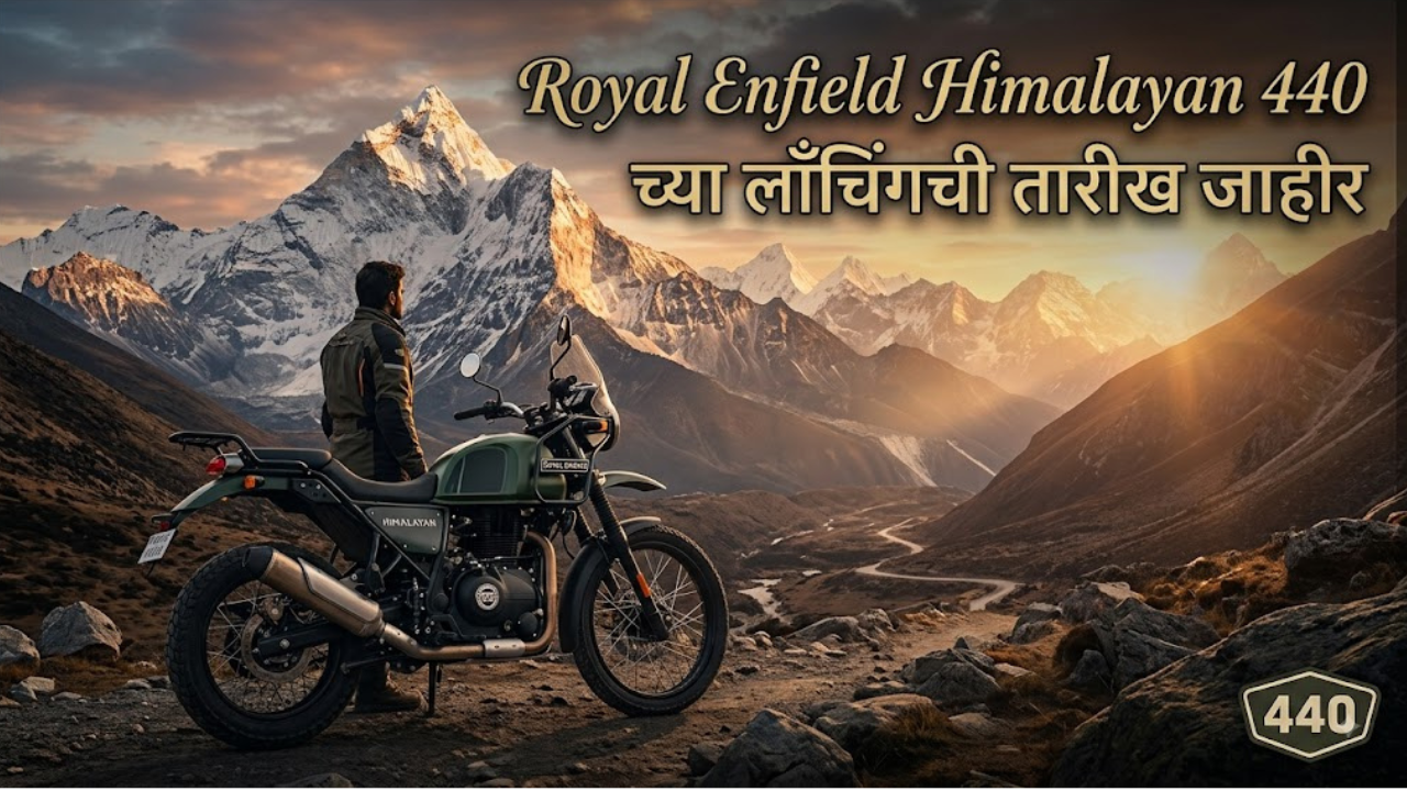 Royal Enfield: रॉयल एनफिल्ड हिमालयन ४४० लाँच तारीख आली समोर! ४ सप्टेंबर २०२६ रोजी होणार भारतात लाँचिंग