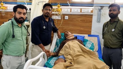 व्हेंटिलेटर वरील रुग्णाला नवजीवन! रायगड हॉस्पिटल मधील डॉक्टरांच्या मेहनतीला मिळाले यश