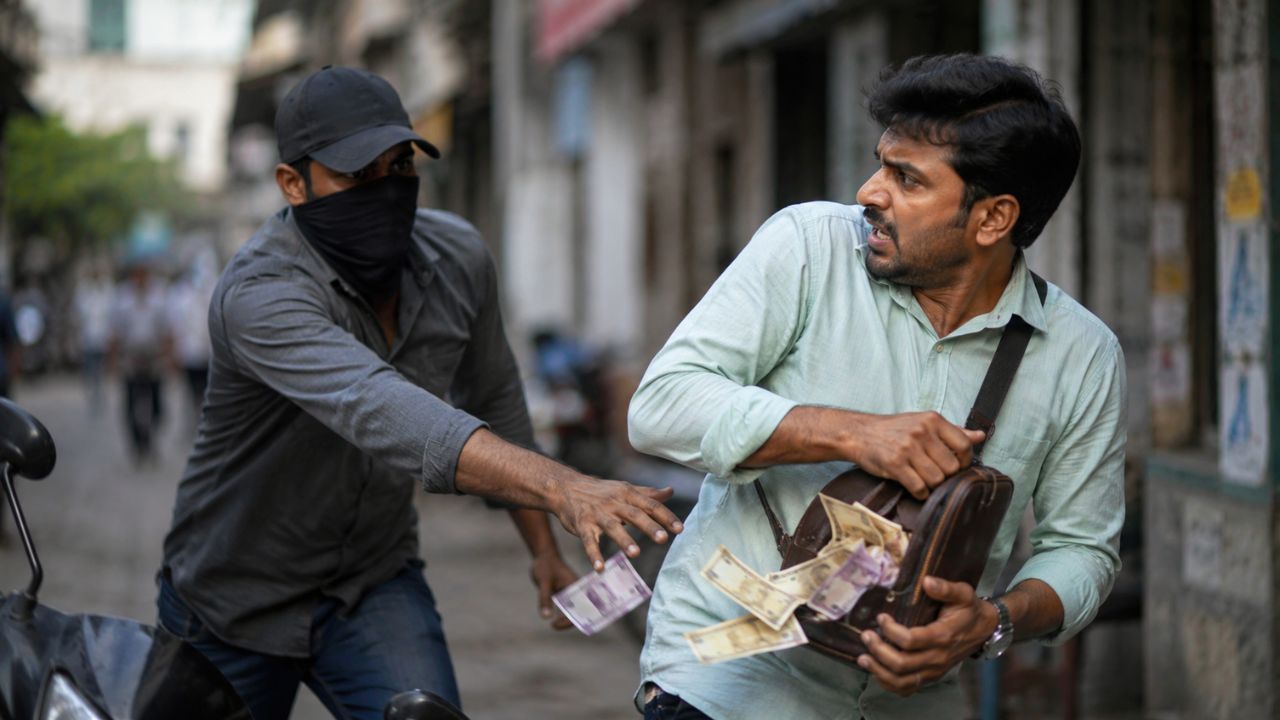 संतापजनक घटना! बँकेतून पैसे काढले अन् बाजारात भामट्यांनी डाव साधला! ८५ हजारांची रोख रक्कम लंपास