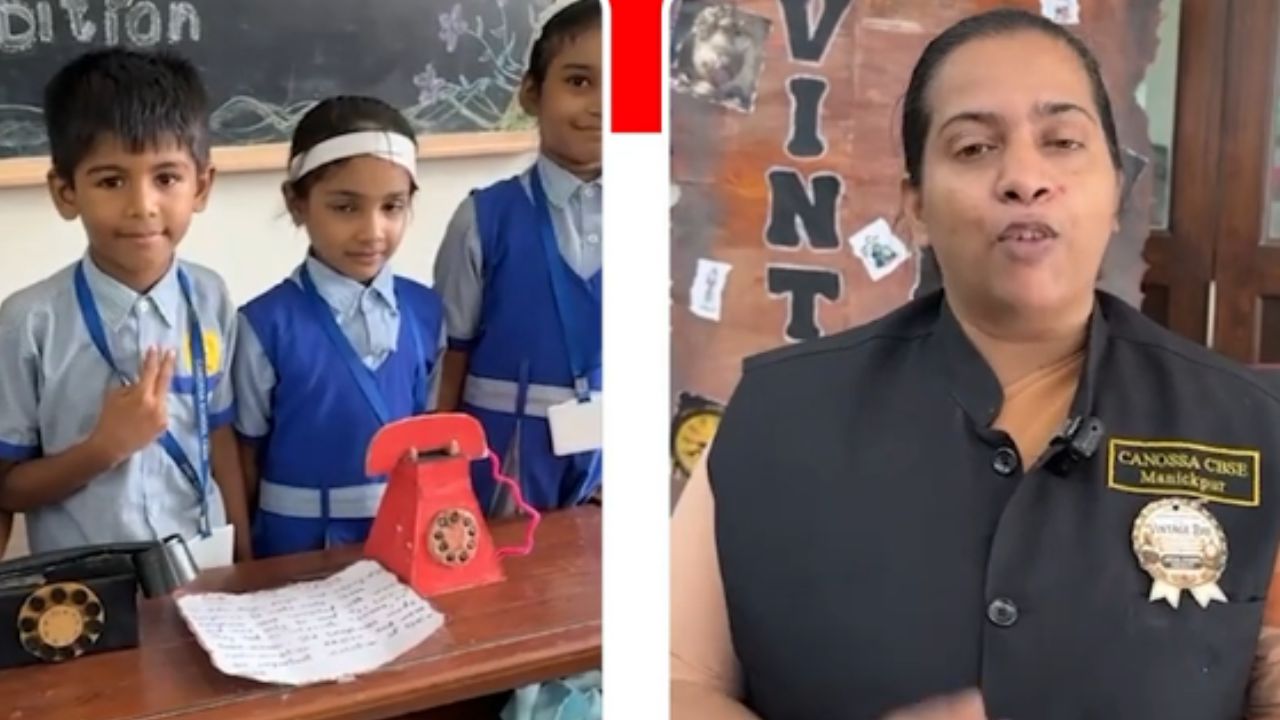 Vasai News: कॅनोसा स्कूलमध्ये ‘व्हिंटेज – सुवर्णयुगाची पुनर्भेट’; सामाजिक शास्त्र प्रदर्शन उत्साहात