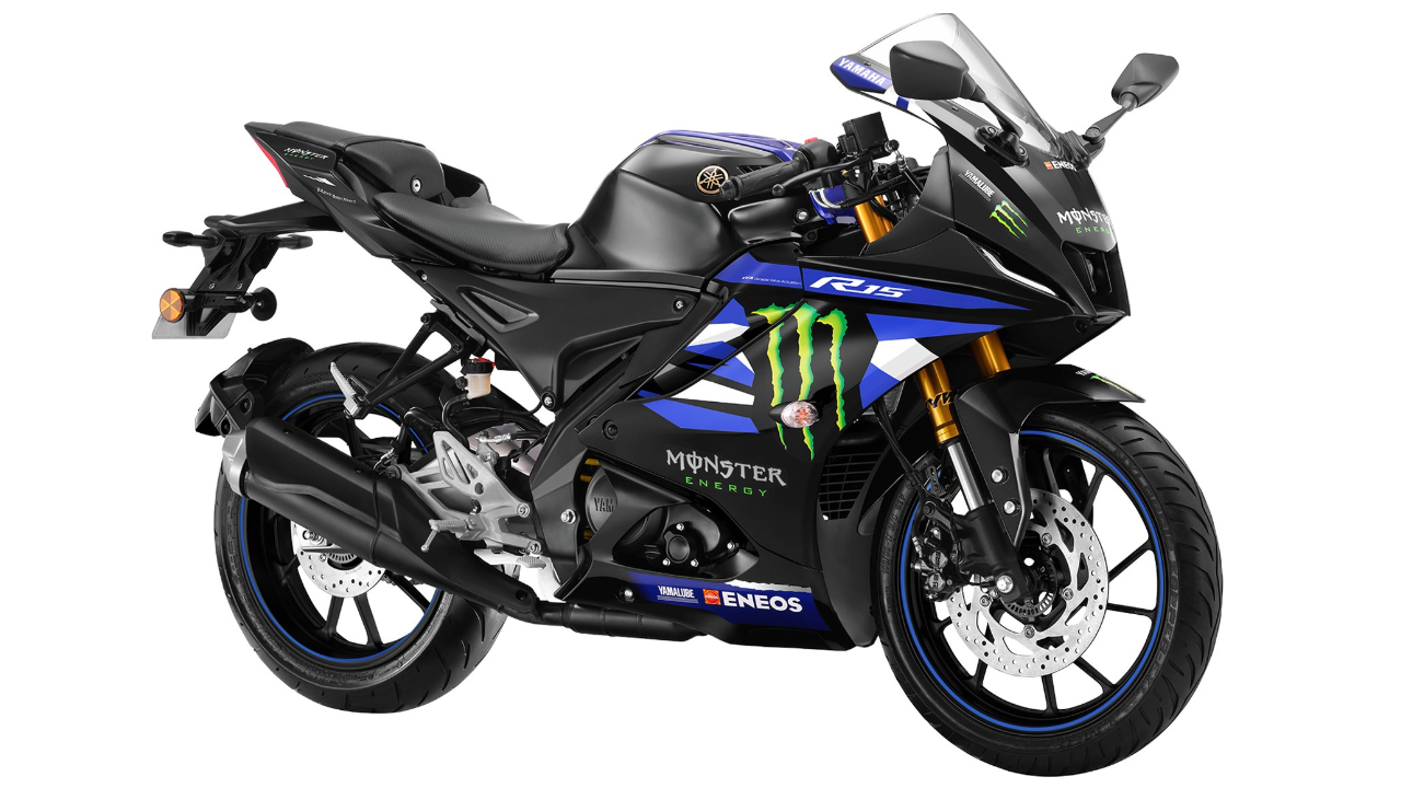 Yamaha चा नवा धमाका! R15 V4 आणि MT-15 चे ‘Monster Energy MotoGP Edition’ लाँच; FZ सिरीजलाही नवा लुक!