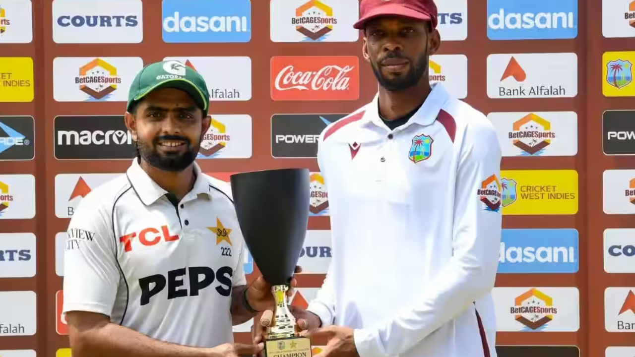 WI vs PAK: 5 वर्षात पहिल्यांदा पाकिस्तानने वेस्ट इंडिजच्या मातीत जिंकला सामना, 1-1 सिरीजमध्ये बरोबरी