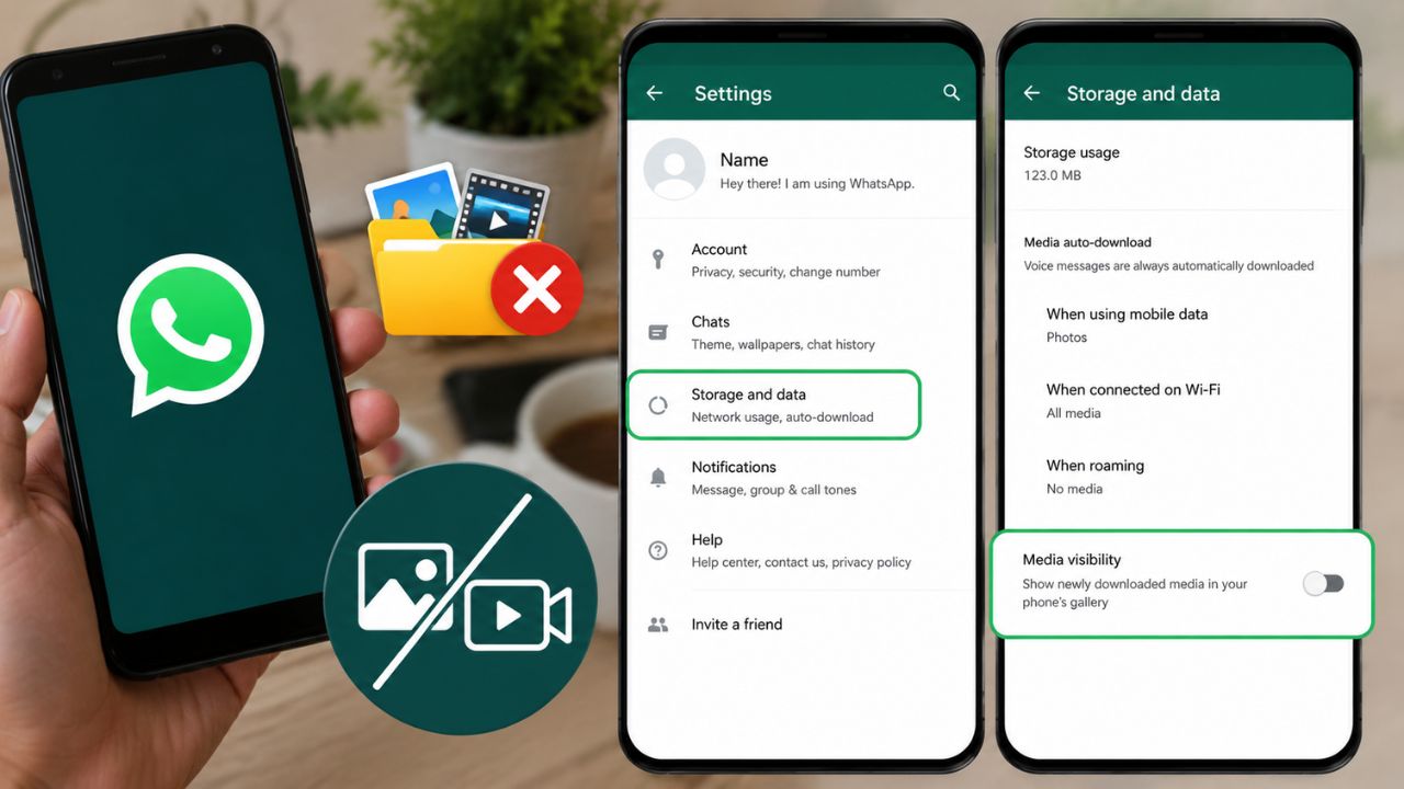 Tech Tips: स्टोरेज फुल्ल होण्याची चिंता संपली! फोनच्या गॅलरीमध्ये नाही दिसणार WhatsApp चे फोटो-व्हिडिओ, आत्ताच बदला ‘ही’ सेटिंग