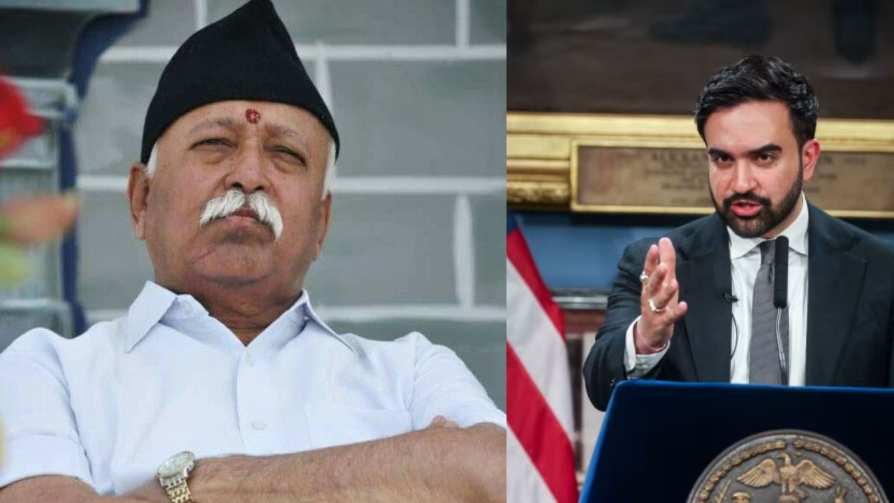 RSS: मोहन भागवतांच्या ‘विश्व एकता’च्या महोत्सवावरून अमेरिकेत राजकीय रणकंदन; न्यूयॉर्कचे महापौर ममदानींचं ‘या’ विरोधात मोठं वक्तव्य