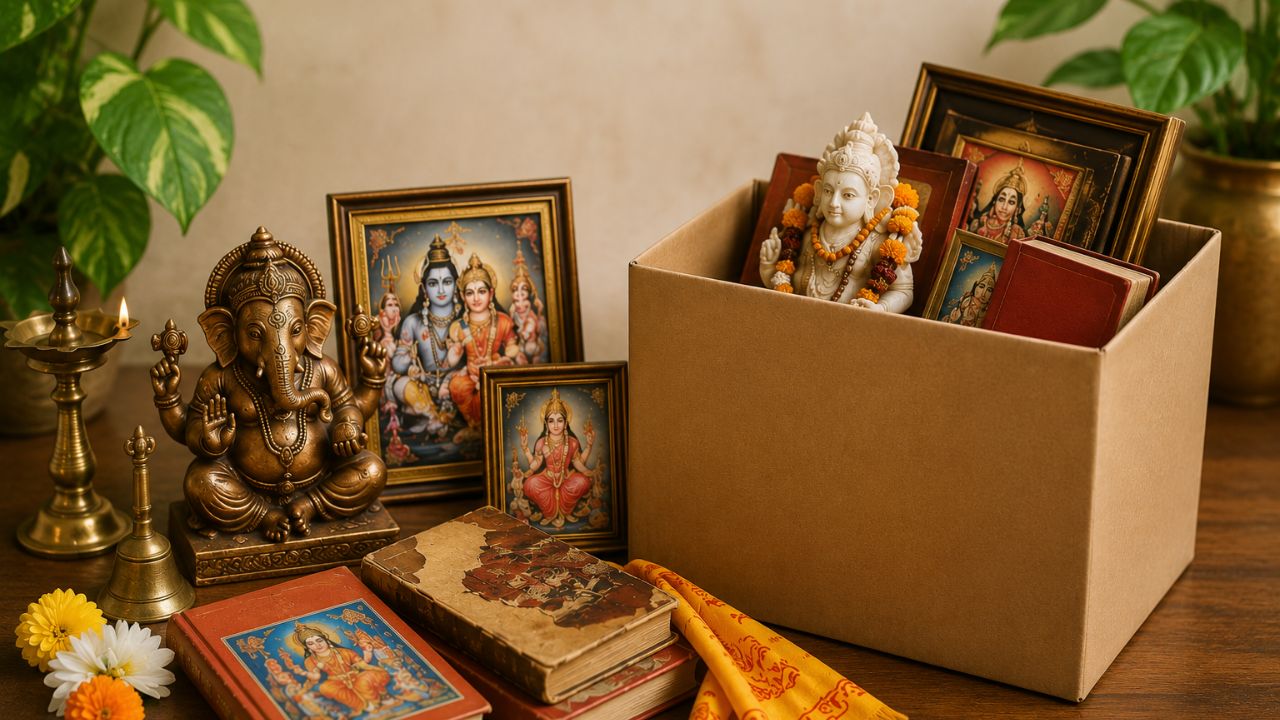 Old Religious Items Collection: घरातील जुन्या देवमूर्ती फेकू नका! विधिवत निरोप देण्यासाठी विशेष संकलन उपक्रम