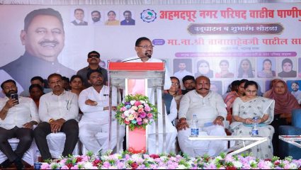 विकासासाठी निधी कमी पडू देणार नाही; मंत्री बाबासाहेब पाटील यांनी नागरिकांना दिली ग्वाही