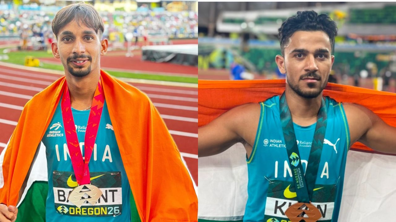 U20 अ‍ॅथलेटिक्स चॅम्पियनशिपमध्ये भारताचा डंका! बसंत कुमारला हाय जंपमध्ये रौप्यपदक, शाहनवाजला कांस्य