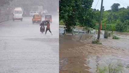 बुलढाण्यात पावसाचा धुमाकूळ; ११ तालुक्यांमध्ये १०० मिमीपेक्षा अधिक पाऊस, मलकापूर-सोलापूर महामार्ग ठप्प