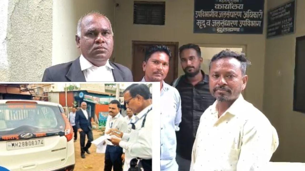 Buldhana News: मृद व जलसंधारण अधिकाऱ्यांची कार जप्त; पाझर तलाव भूसंपादनप्रकरणी कोर्टाची कारवाई
