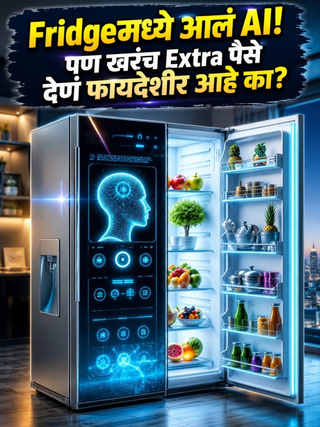Fridgeमध्ये आलं AI! पण खरंच Extra पैसे देणं फायदेशीर आहे का?