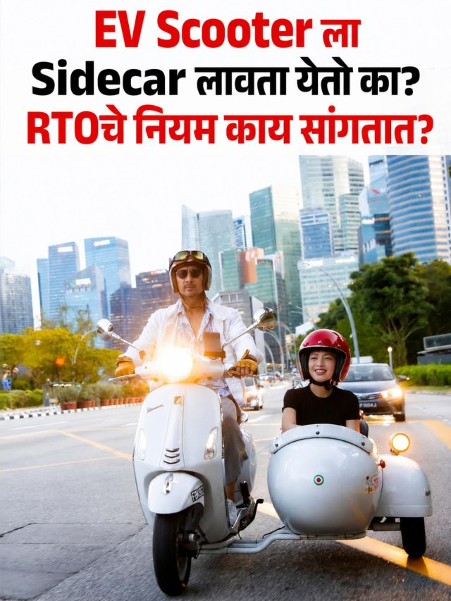 EV Scooter ला Sidecar लावता येतो का? RTOचे नियम काय सांगतात?