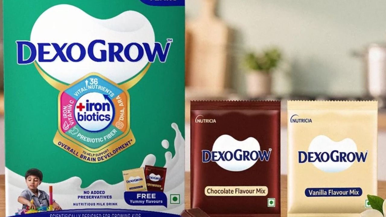 Dexogrowचा नवा फ्लेवर धमाका! मुलांच्या पोषणासाठी नवा पर्याय; व्हॅनिला अन् चॉकलेट सॅशे भारतात लाँच