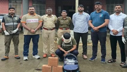 लोणावळा ग्रामीण हद्दीत गांजाची तस्करी उघड, 8.5 किलो गांजा जप्त; तरुणाला ठोकल्या बेड्या