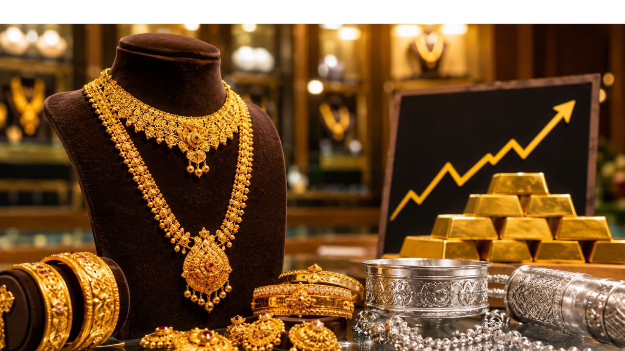 Todays Gold-Silver Price: सोनं पुन्हा चकाकलं, चांदीच्या दरात घसरण! मुंबईसह प्रमुख शहरांतील भाव जाणून घ्या