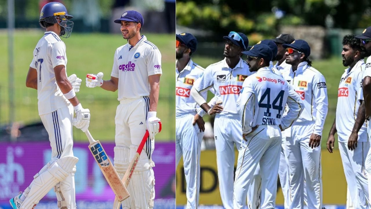 IND vs SL 2nd Test: ‘देवदत्त’ने वाचवला भारताचा डाव! पडिक्कलने पहिल्याच दिवशी पेटवली लंका; गिलनेही गाजवलं मैदान, भारत ३०० पार