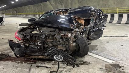 Missing Link Accident : मुंबई-पुणे मिसिंग लिंकवर भीषण अपघात, फॉर्च्युनरचा चुराडा; एकाचा मृत्यू