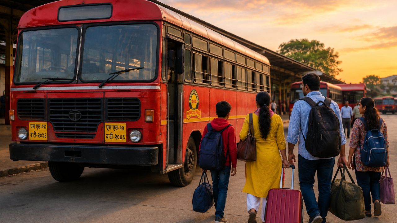 MSRTC Ganpati special Buses: गणपतीसाठी गावी जाणाऱ्यांना गुड न्यूज; एसटीच्या एकेरी गट आरक्षणावरील ३० टक्के अतिरिक्त शुल्क रद्द