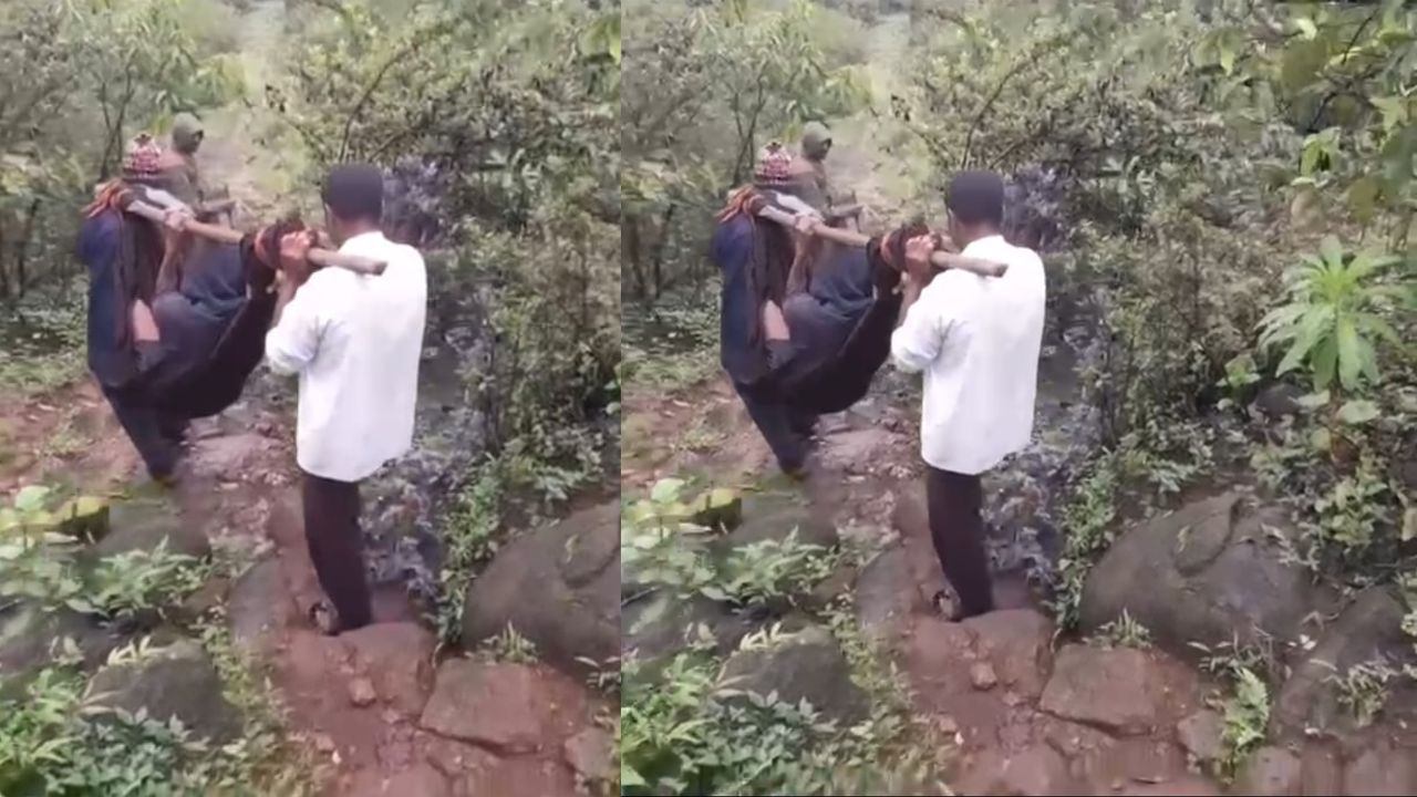 Pune News: स्वातंत्र्याच्या ७९ वर्षांनंतरही मावळात रस्त्यासाठी संघर्ष; आजारी रुग्णाला झोळीतून नेण्याची वेळ