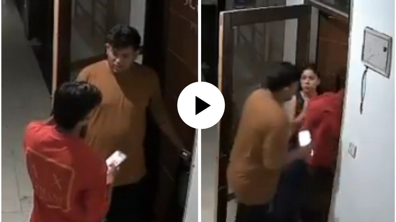 ऑर्डर देण्यासाठी गेला, पण थेट फ्लॅटमध्ये ओढून डिलिव्हरी बॉयला केली बेदम मारहाण, मेरठमधील धक्कादायक प्रकाराचा Video Viral